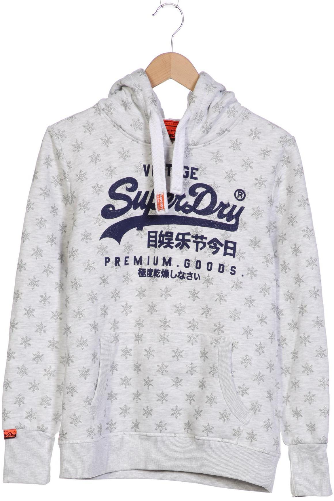 

Superdry Damen Kapuzenpullover, grau