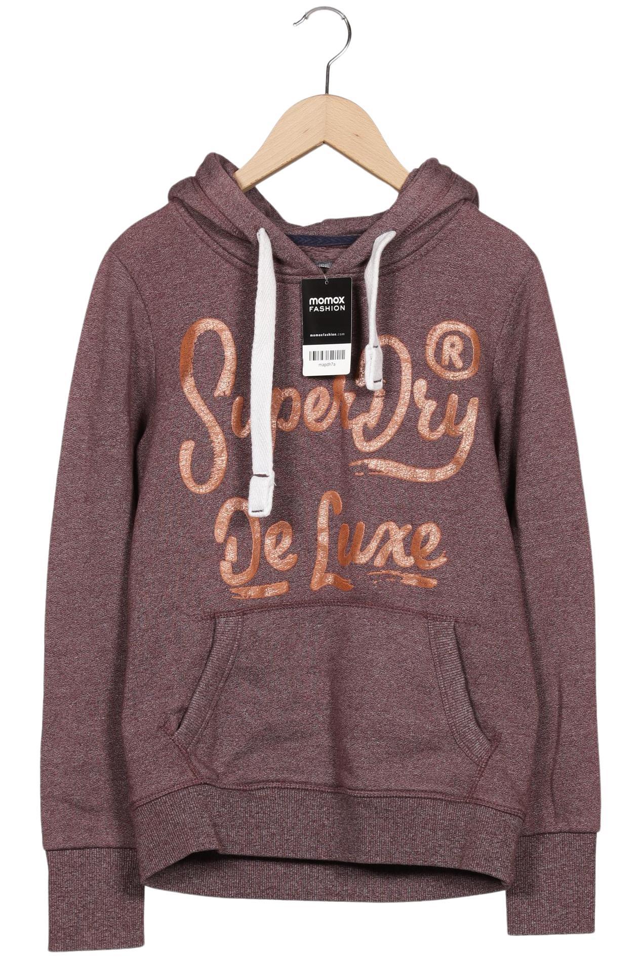 

Superdry Damen Kapuzenpullover, bordeaux, Gr. 36