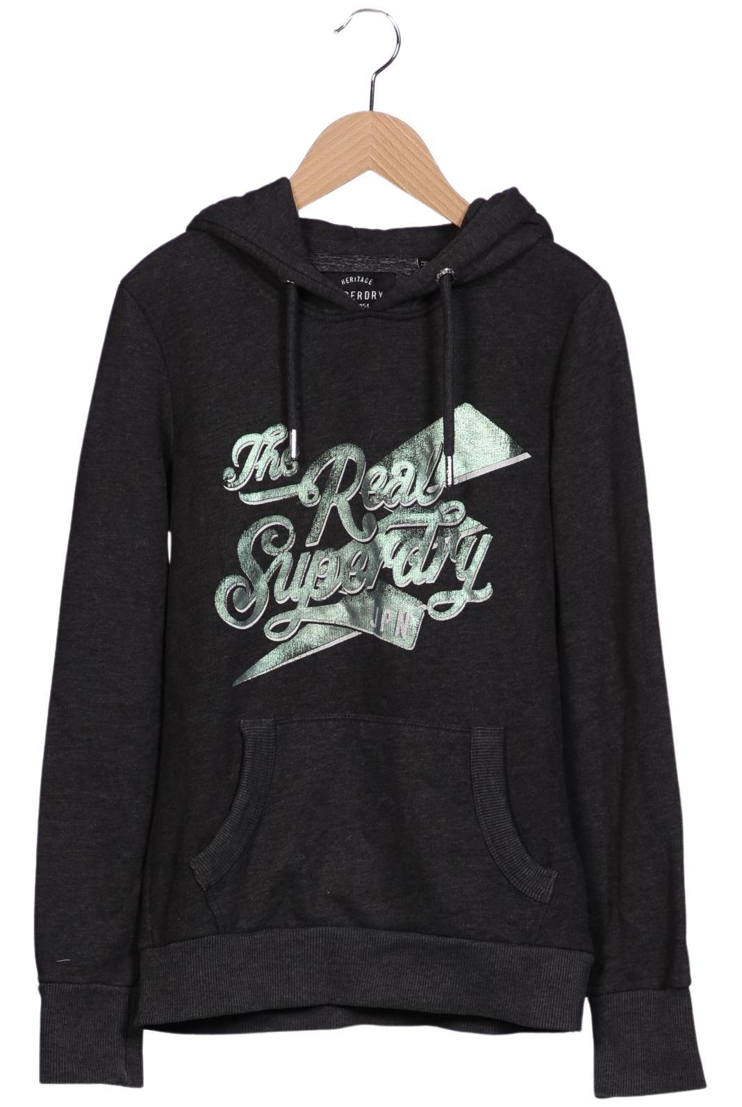 

Superdry Damen Kapuzenpullover, grau, Gr. 36