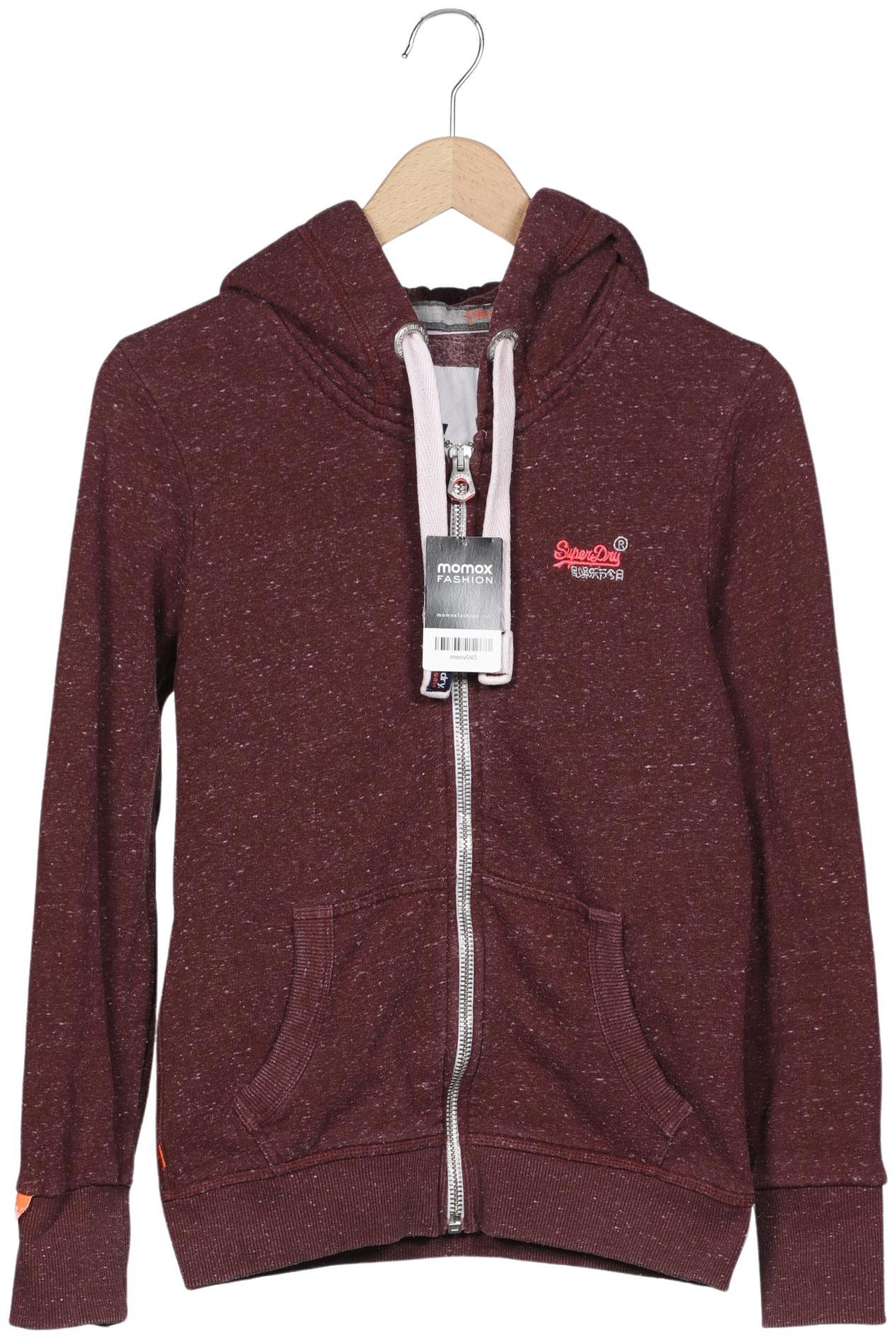 

Superdry Damen Kapuzenpullover, bordeaux, Gr. 36