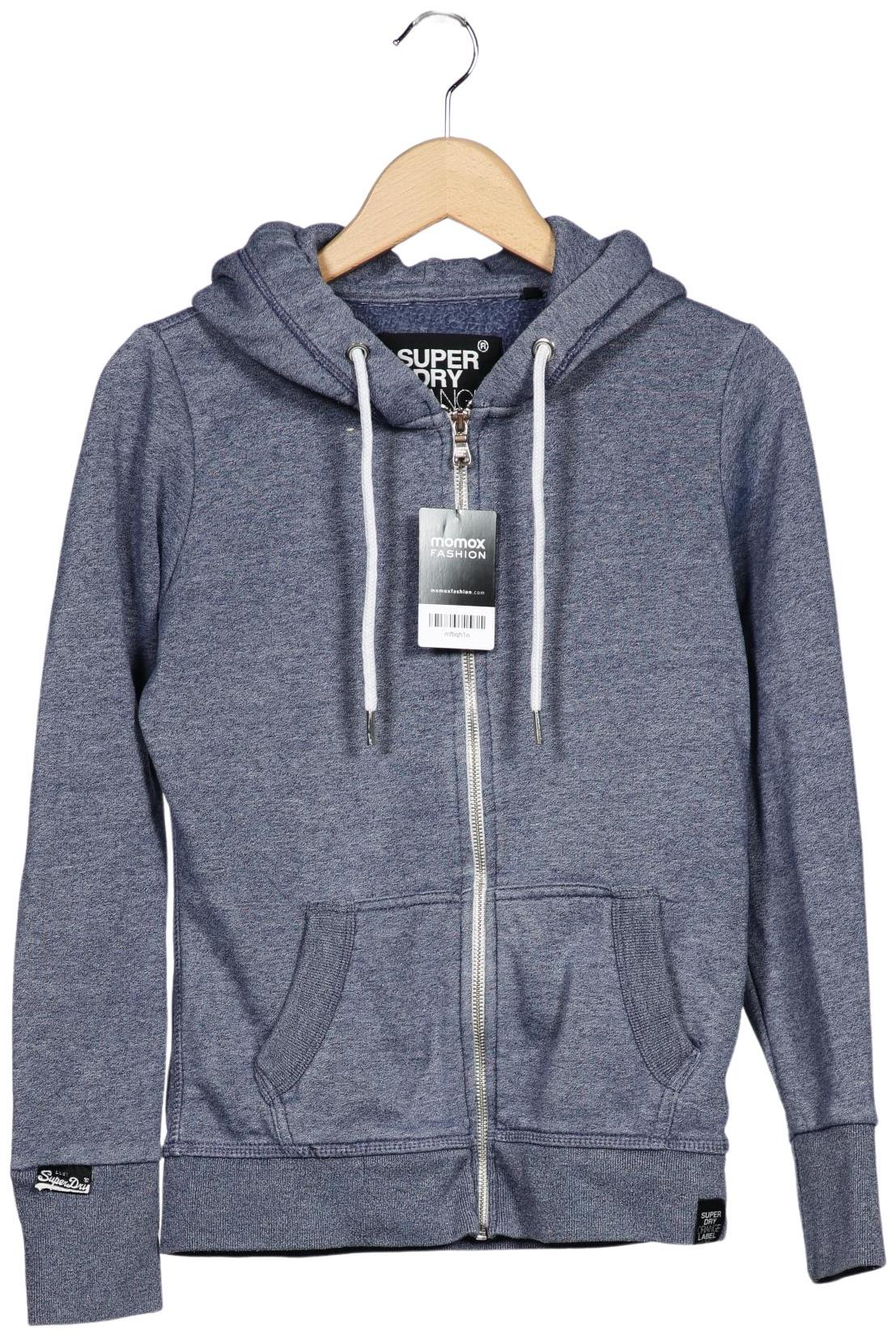 

Superdry Damen Kapuzenpullover, blau, Gr. 36