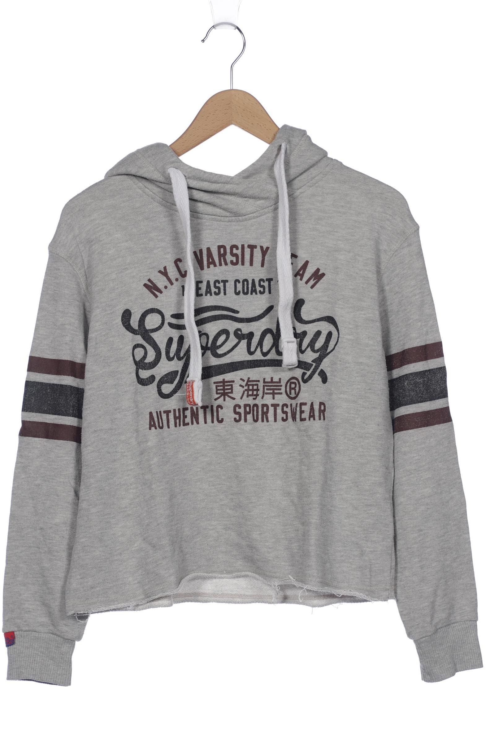 

Superdry Damen Kapuzenpullover, grau