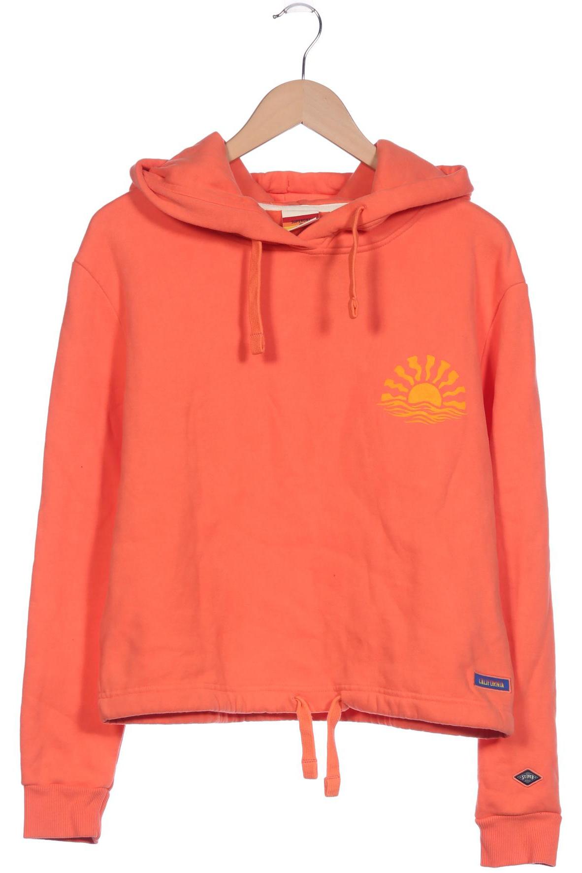 

Superdry Damen Kapuzenpullover, orange, Gr. 42