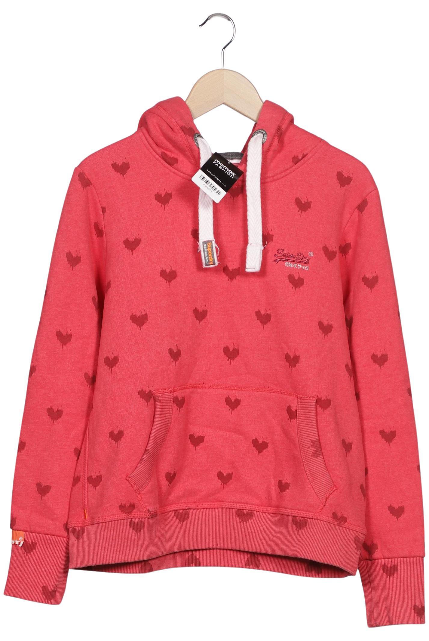 

Superdry Damen Kapuzenpullover, rot, Gr. 42