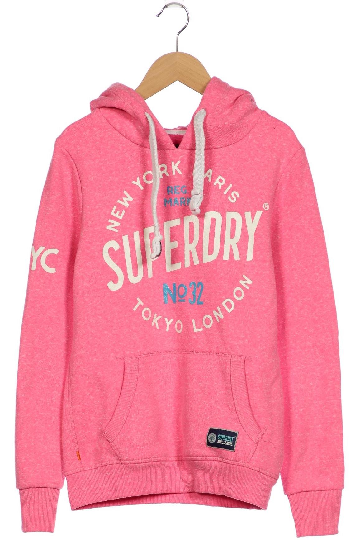 

Superdry Damen Kapuzenpullover, pink, Gr. 36