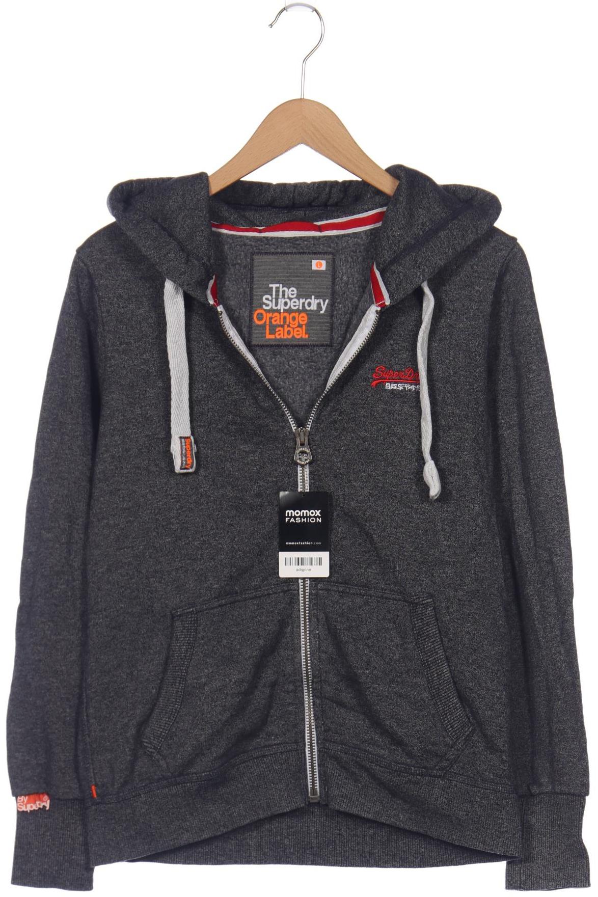 

Superdry Damen Kapuzenpullover, grau, Gr. 42