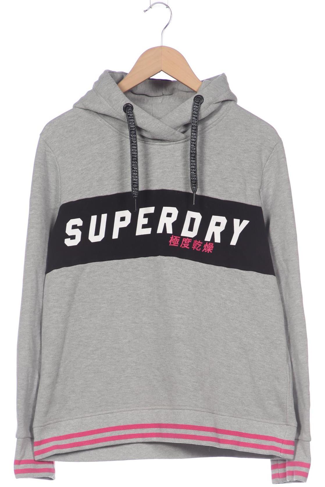 

Superdry Damen Kapuzenpullover, grau, Gr. 44