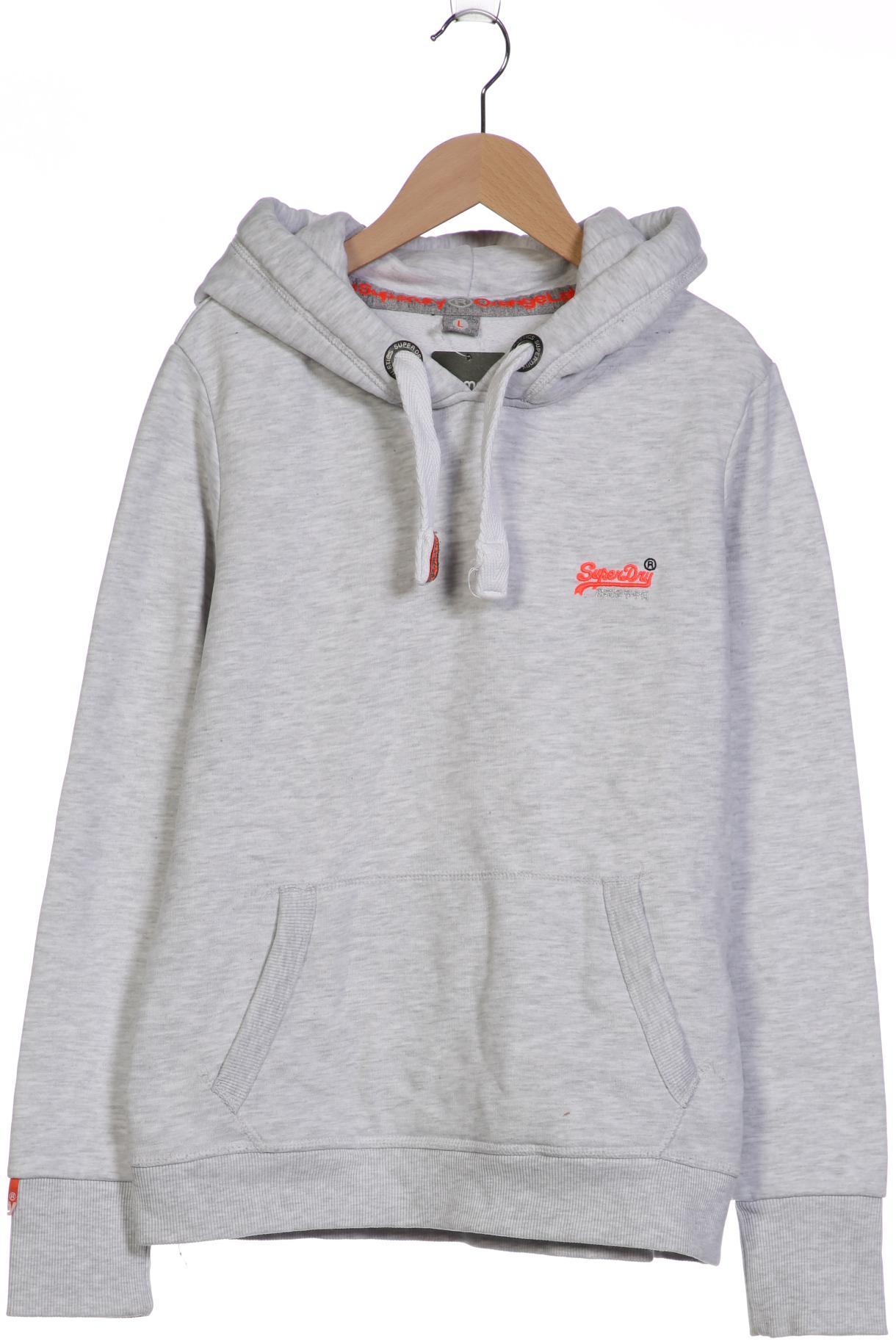 

Superdry Damen Kapuzenpullover, grau, Gr. 42