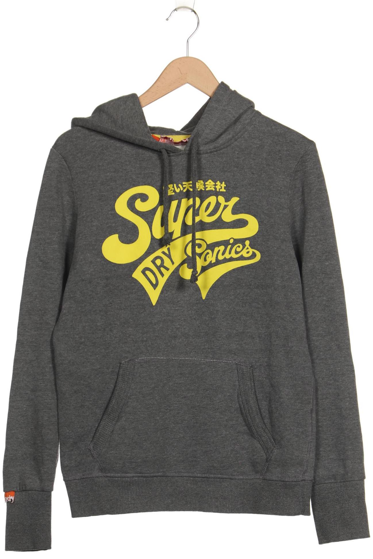 

Superdry Damen Kapuzenpullover, grau, Gr. 42