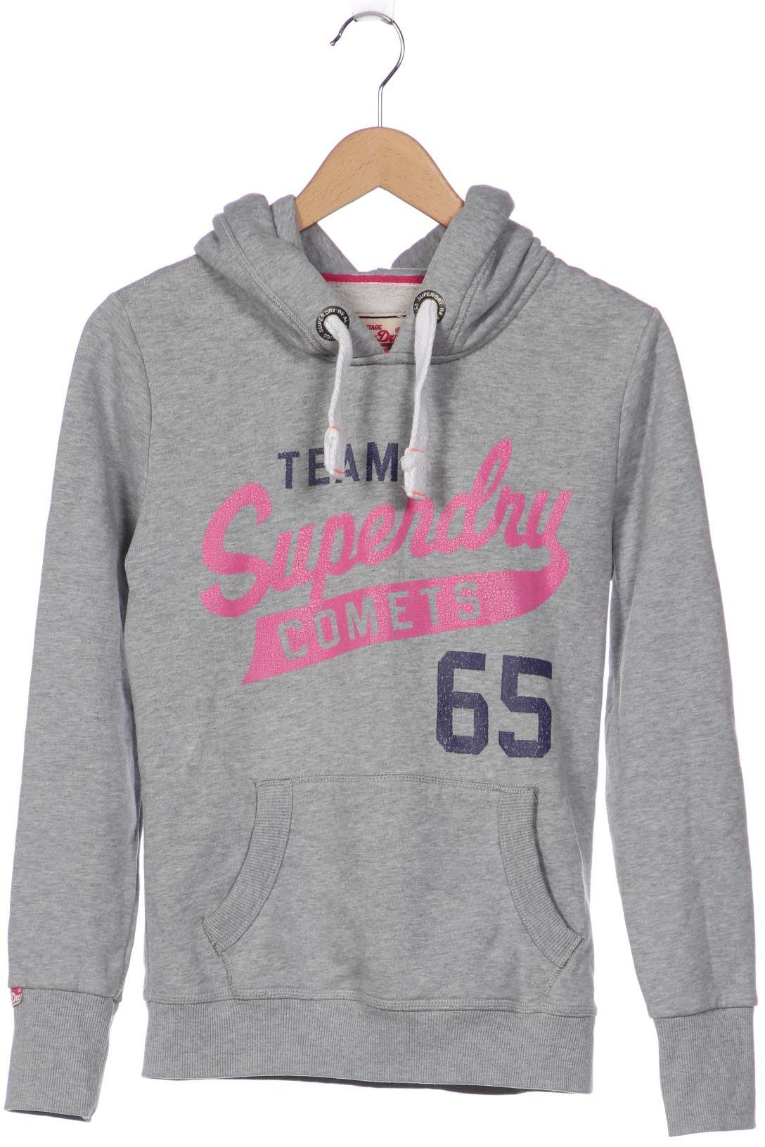 

Superdry Damen Kapuzenpullover, grau