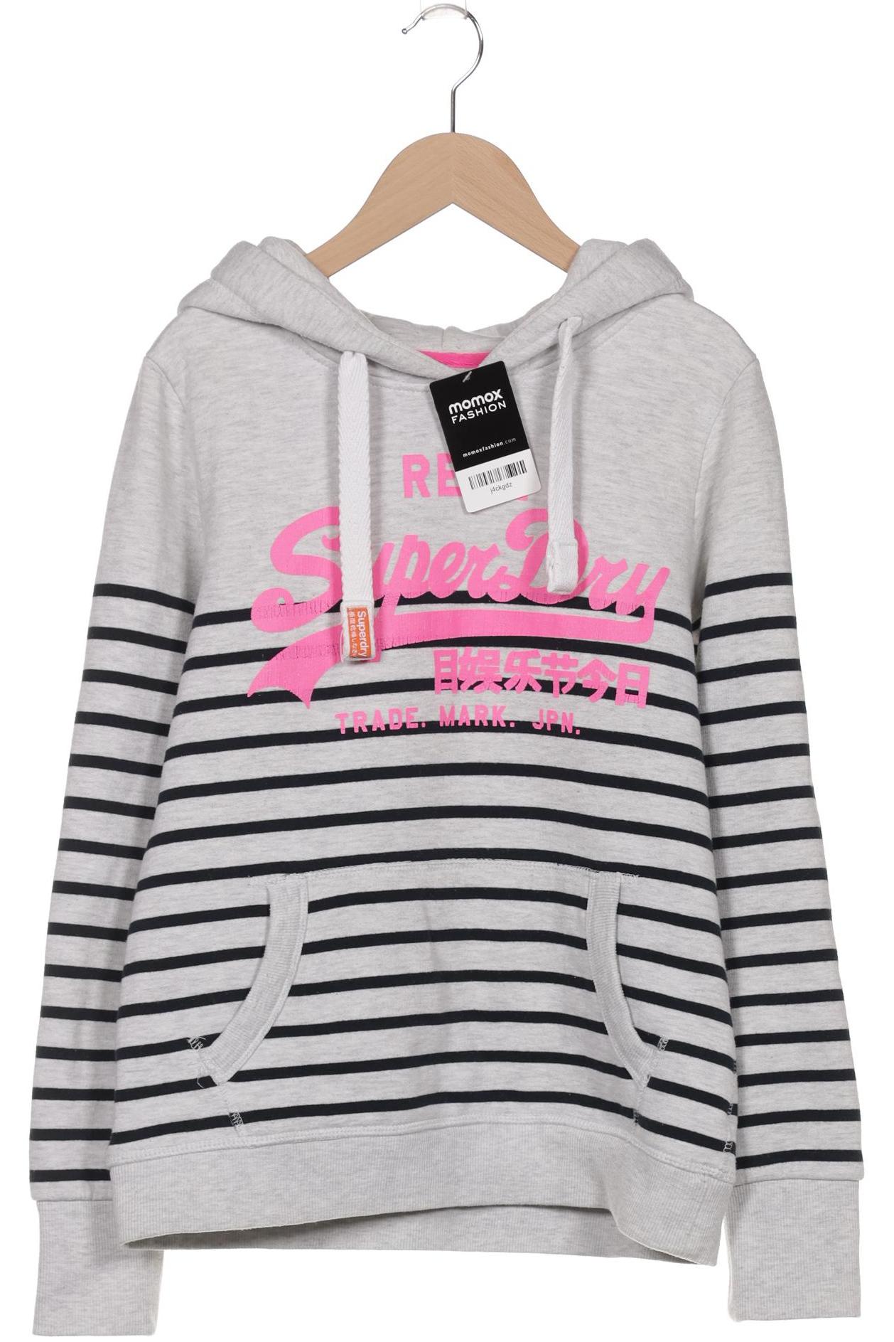

Superdry Damen Kapuzenpullover, grau, Gr. 42