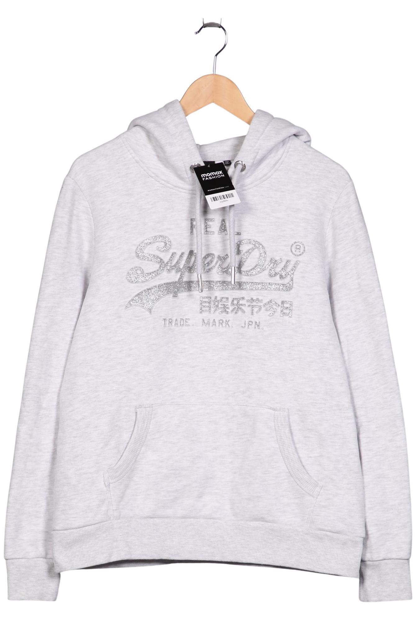 

Superdry Damen Kapuzenpullover, grau, Gr. 42