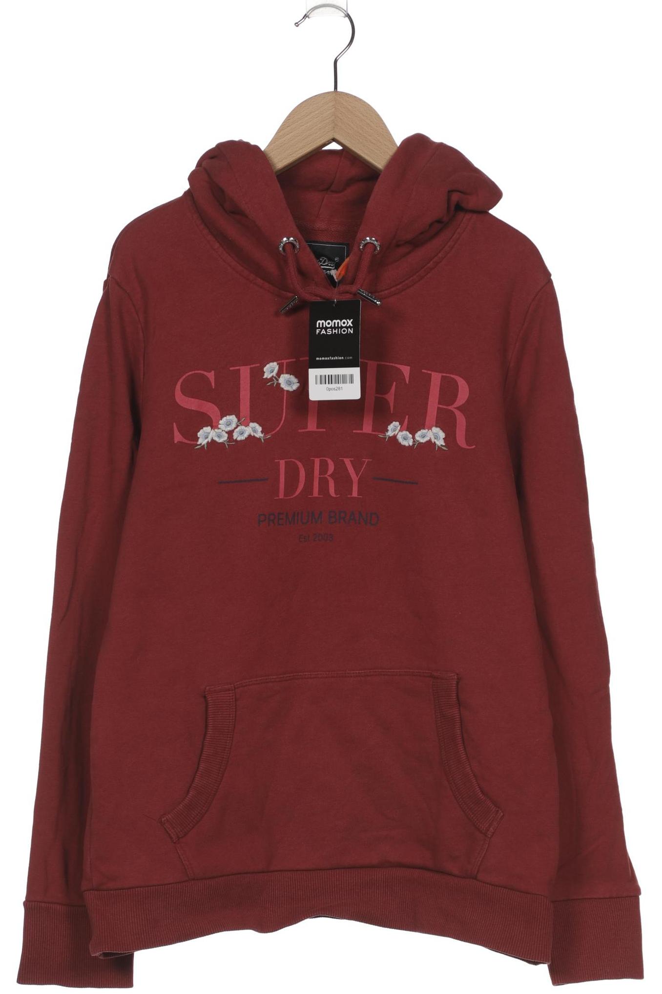 

Superdry Damen Kapuzenpullover, bordeaux, Gr. 40