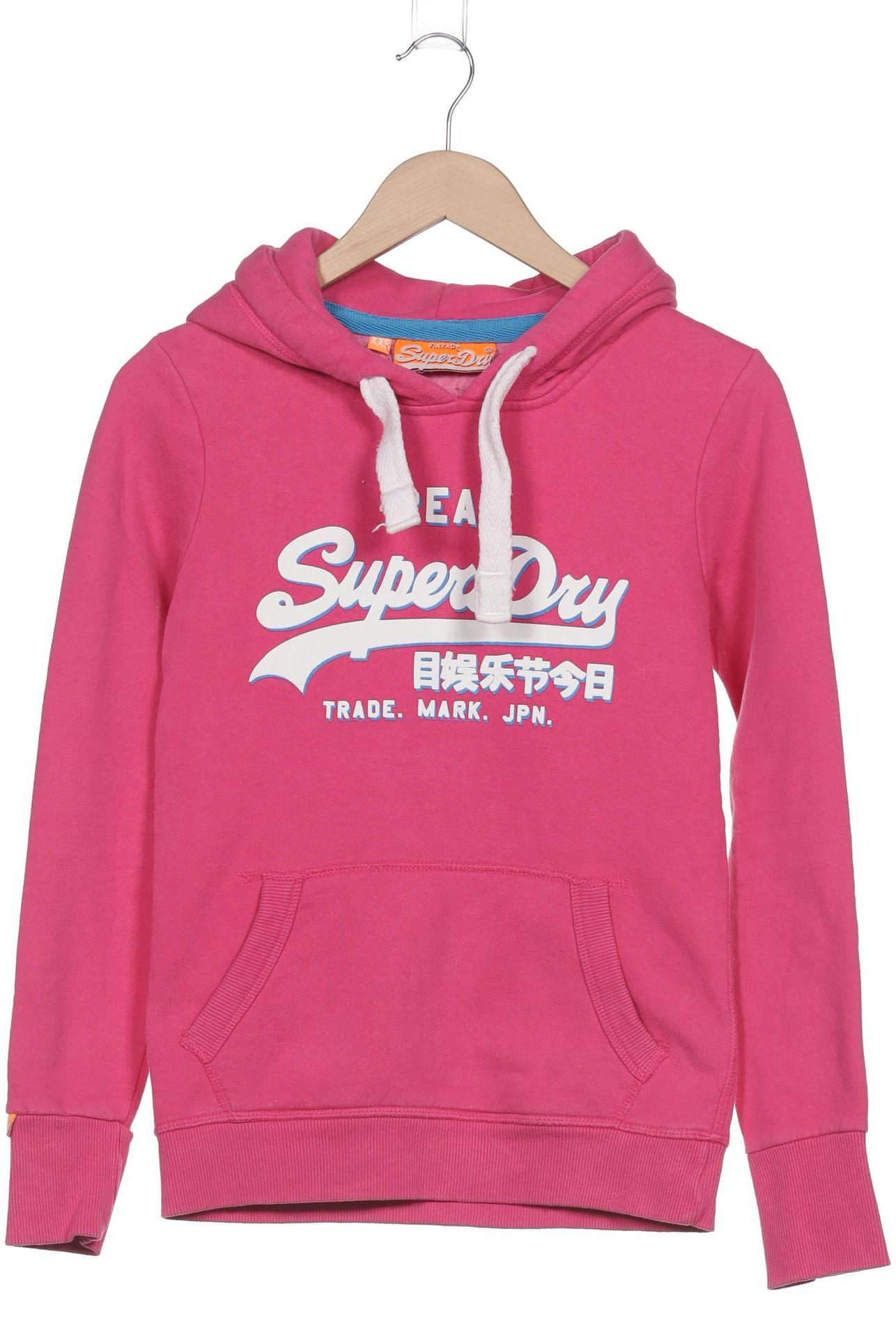 

Superdry Damen Kapuzenpullover, pink, Gr. 32