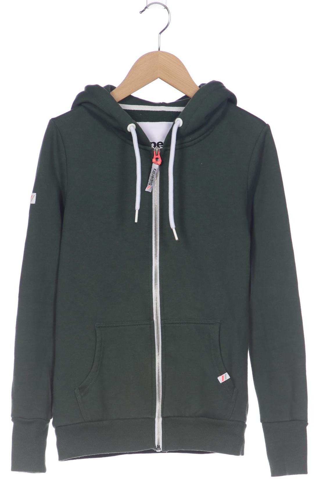 

Superdry Damen Kapuzenpullover, grün, Gr. 36