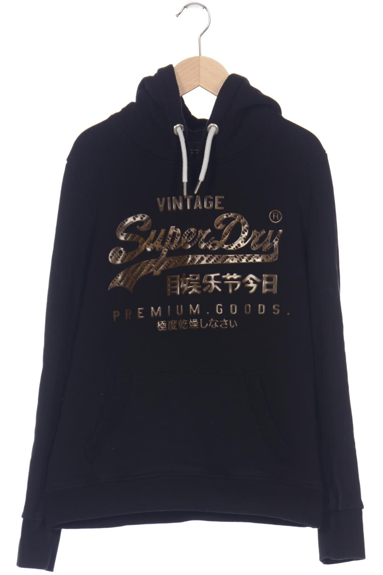 

Superdry Damen Kapuzenpullover, schwarz, Gr. 38