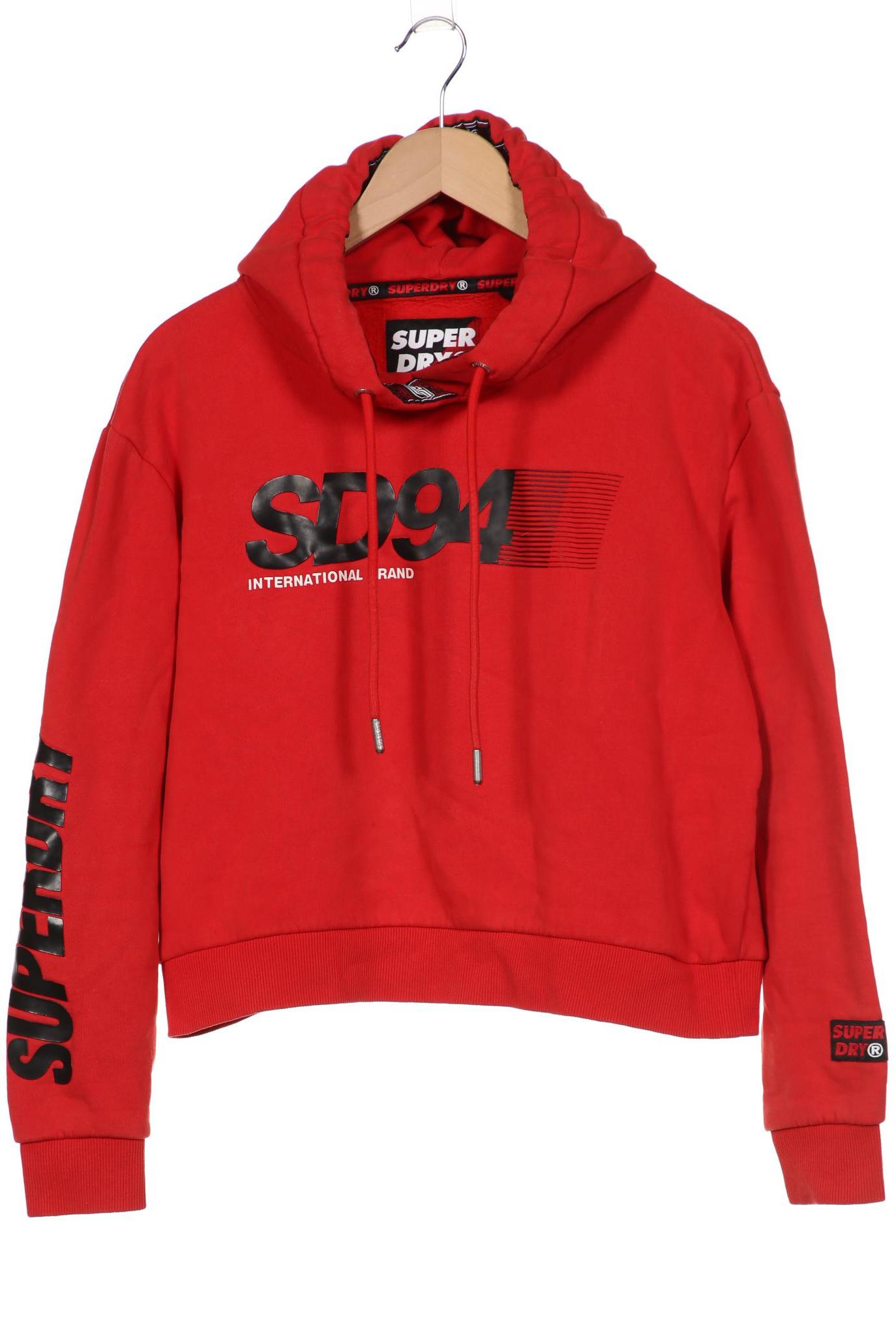 

Superdry Damen Kapuzenpullover, rot