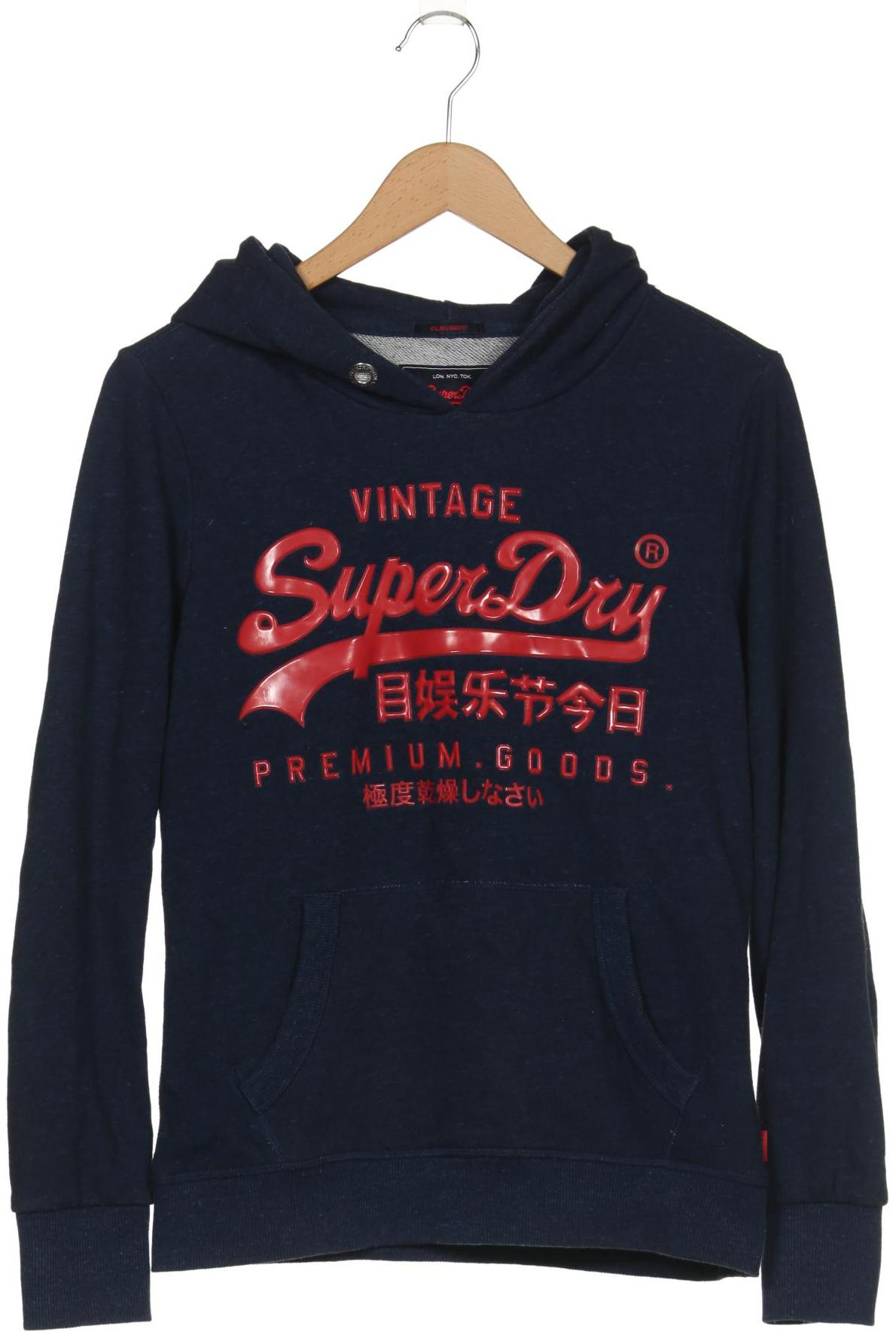 

Superdry Damen Kapuzenpullover, marineblau, Gr. 40