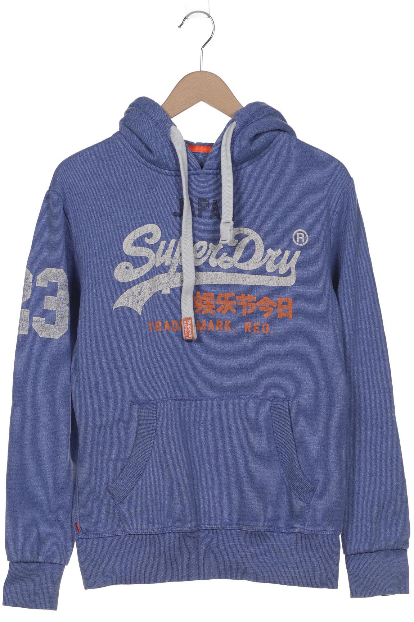 

Superdry Damen Kapuzenpullover, blau, Gr. 36