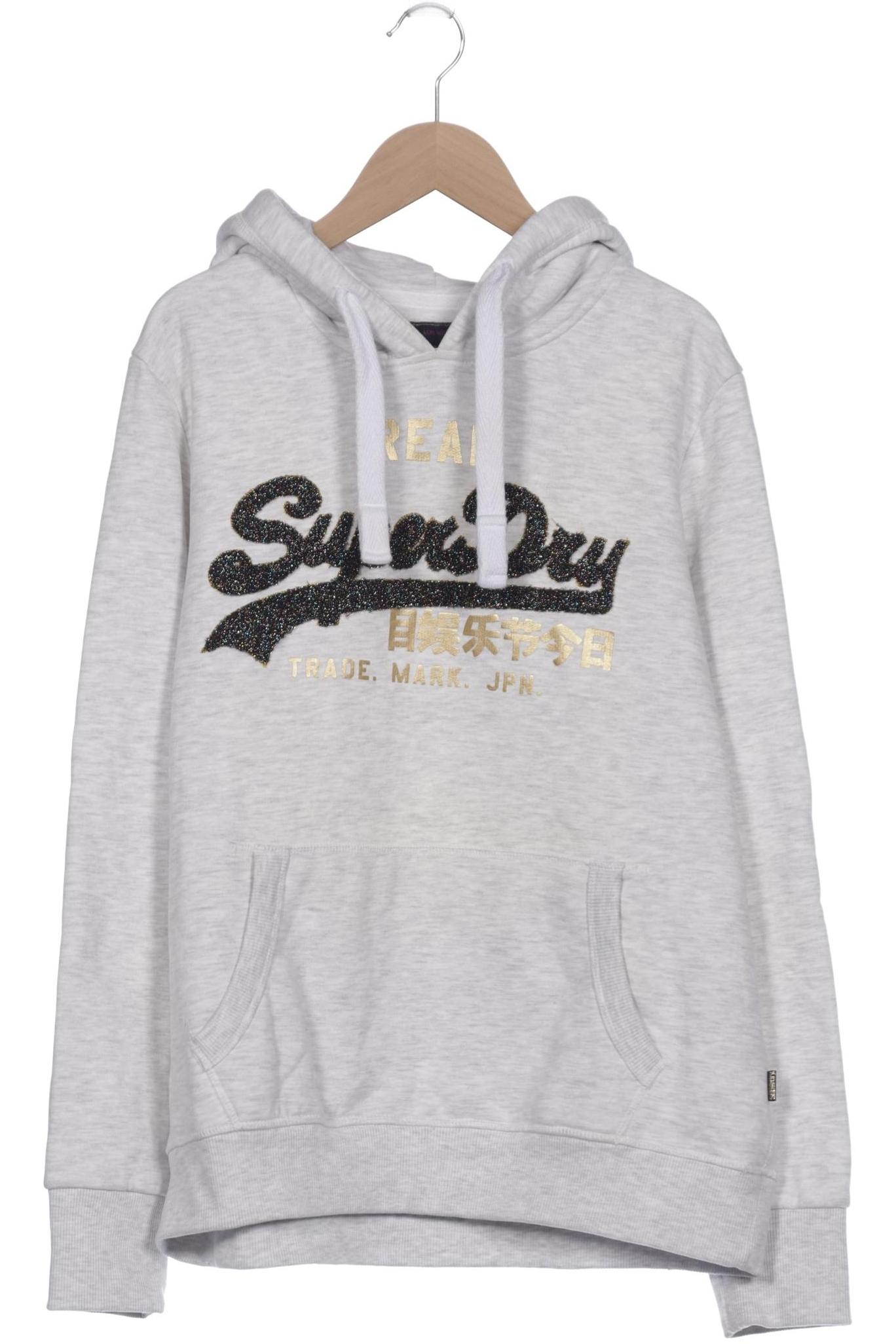 

Superdry Damen Kapuzenpullover, grau, Gr. 44