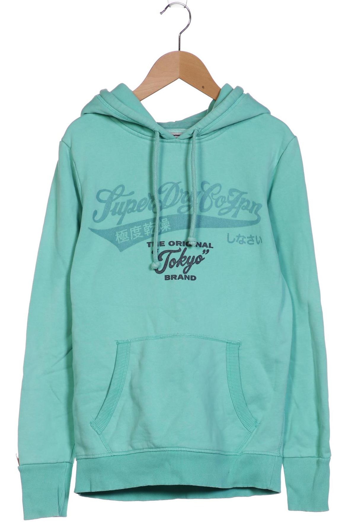 

Superdry Damen Kapuzenpullover, türkis, Gr. 38