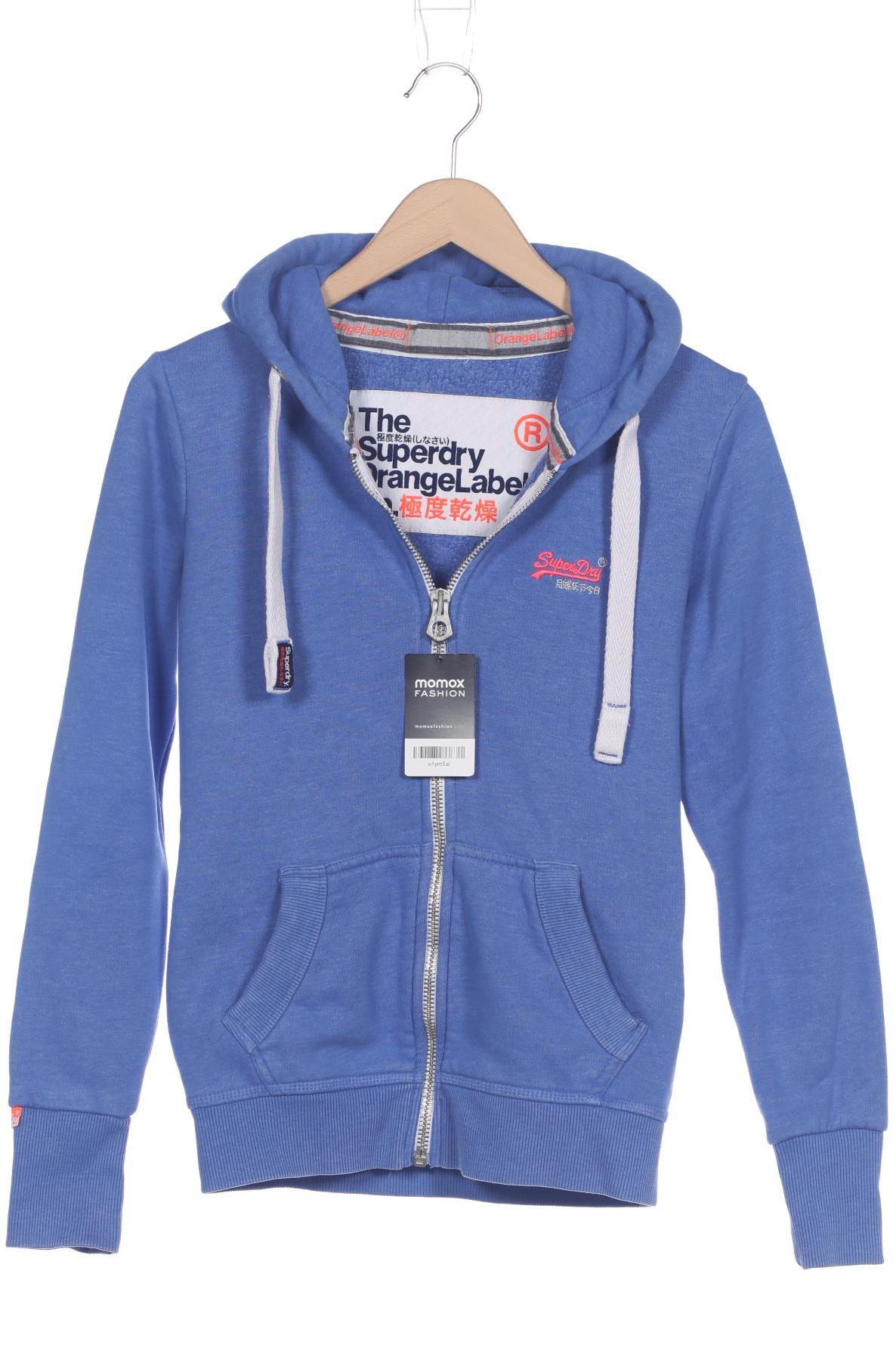 

Superdry Damen Kapuzenpullover, blau