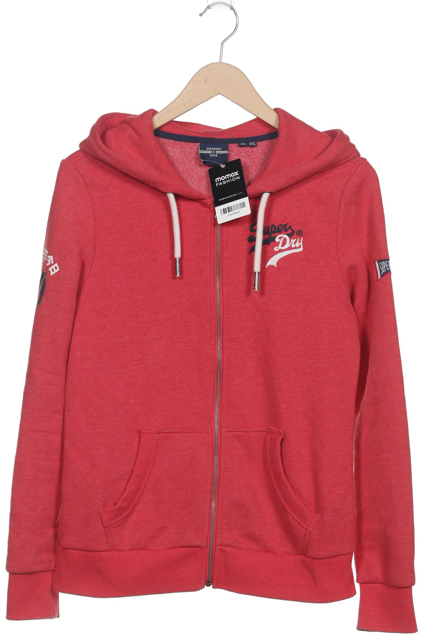 

Superdry Damen Kapuzenpullover, rot, Gr. 38