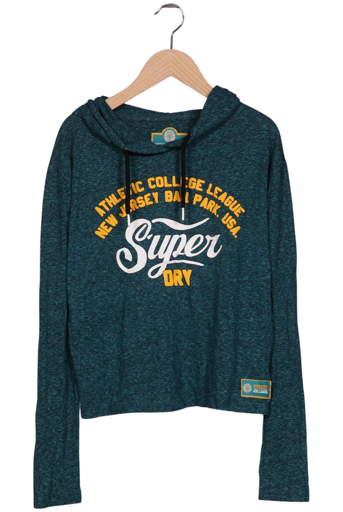 

Superdry Damen Kapuzenpullover, türkis, Gr. 32