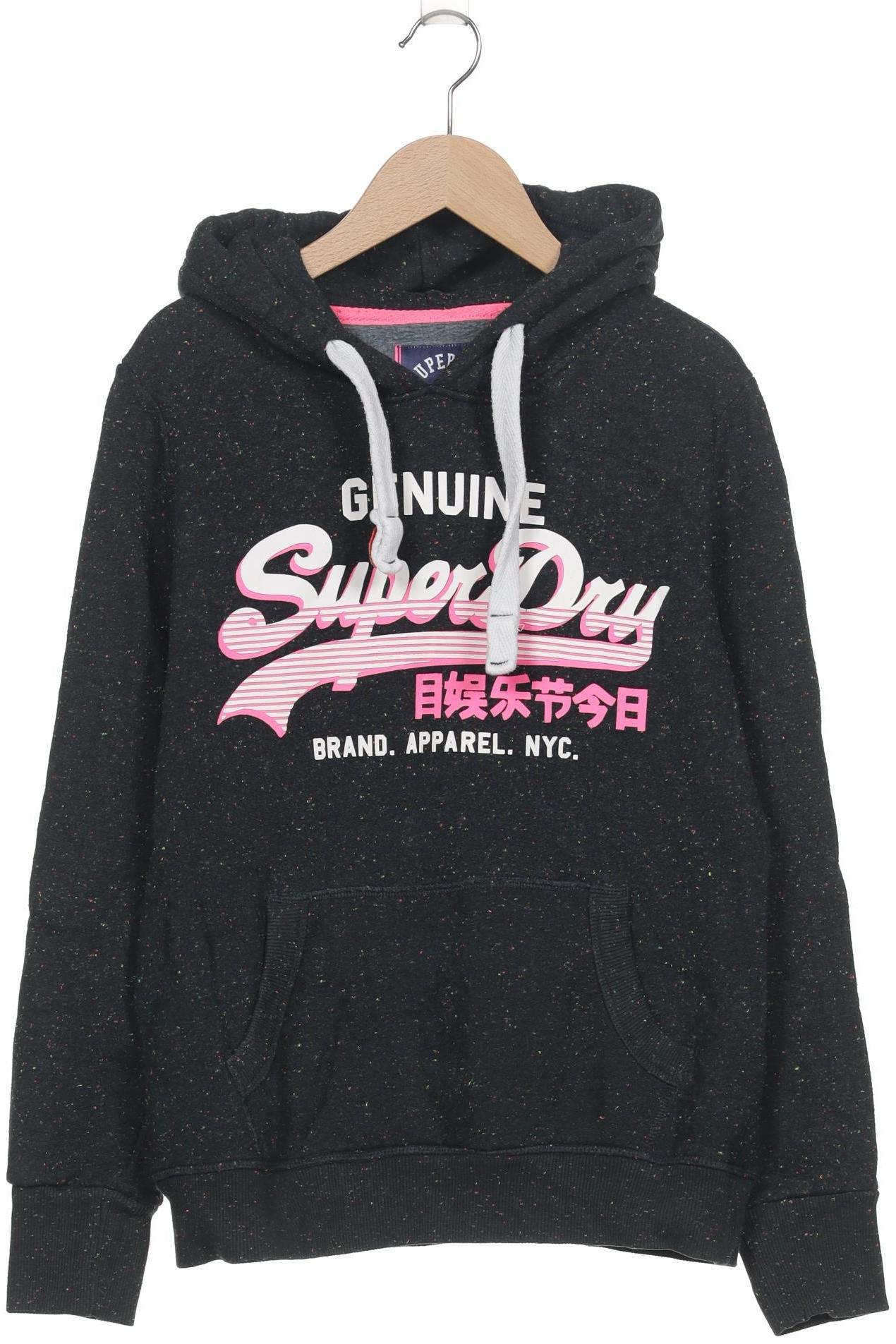 

Superdry Damen Kapuzenpullover, schwarz, Gr. 40