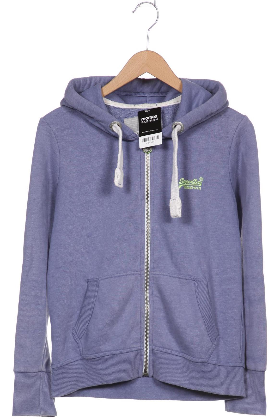

Superdry Damen Kapuzenpullover, blau, Gr. 38