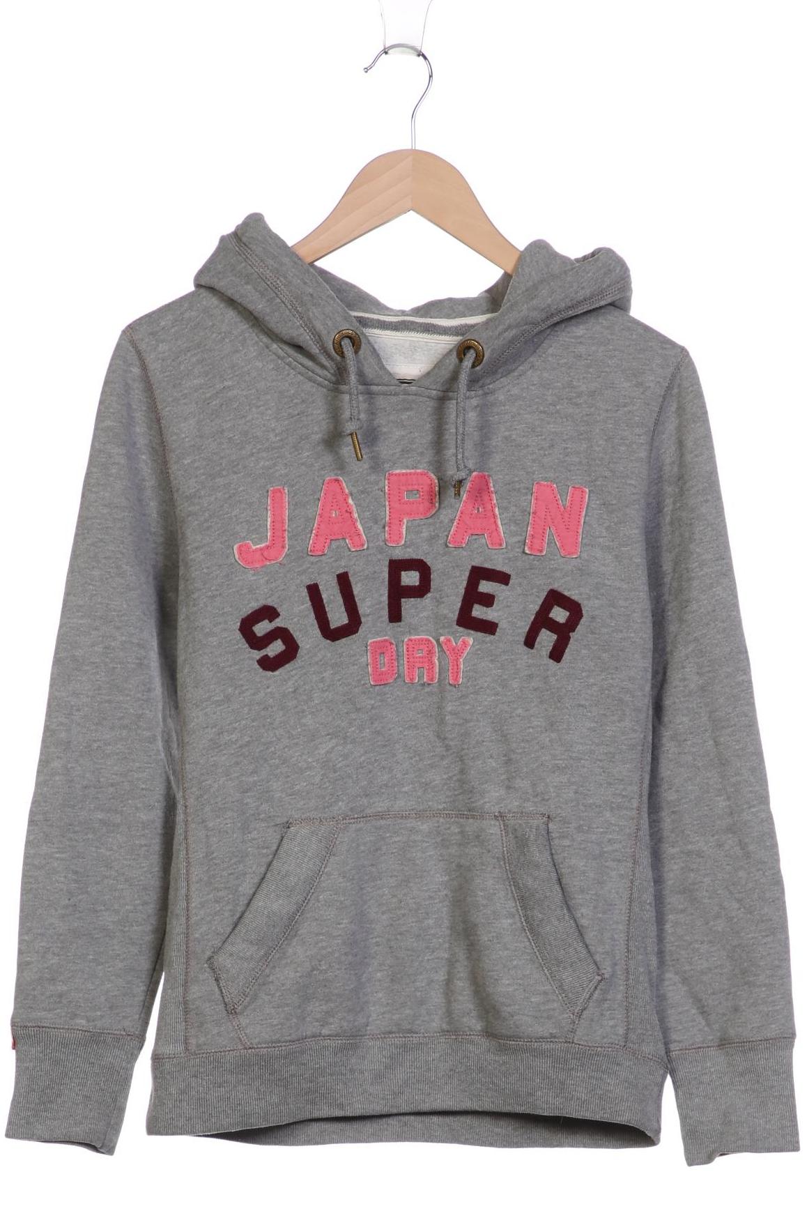 

Superdry Damen Kapuzenpullover, grau, Gr. 42
