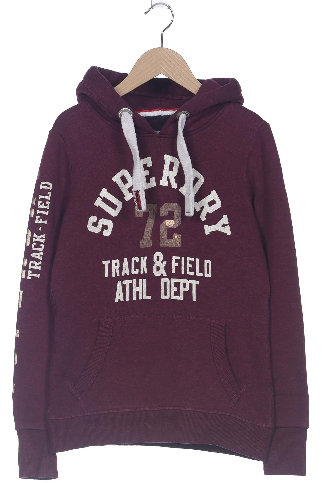 

Superdry Damen Kapuzenpullover, bordeaux, Gr. 36