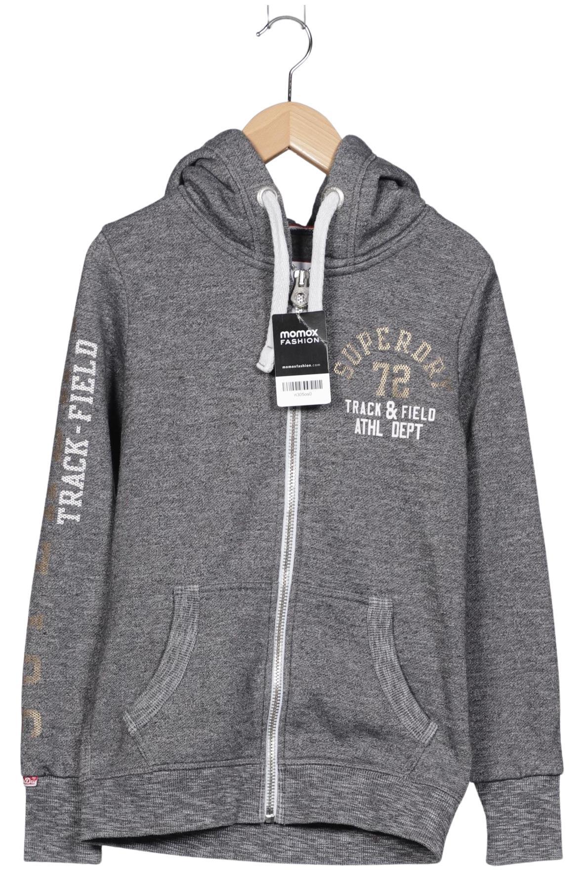 

Superdry Damen Kapuzenpullover, grau, Gr. 38
