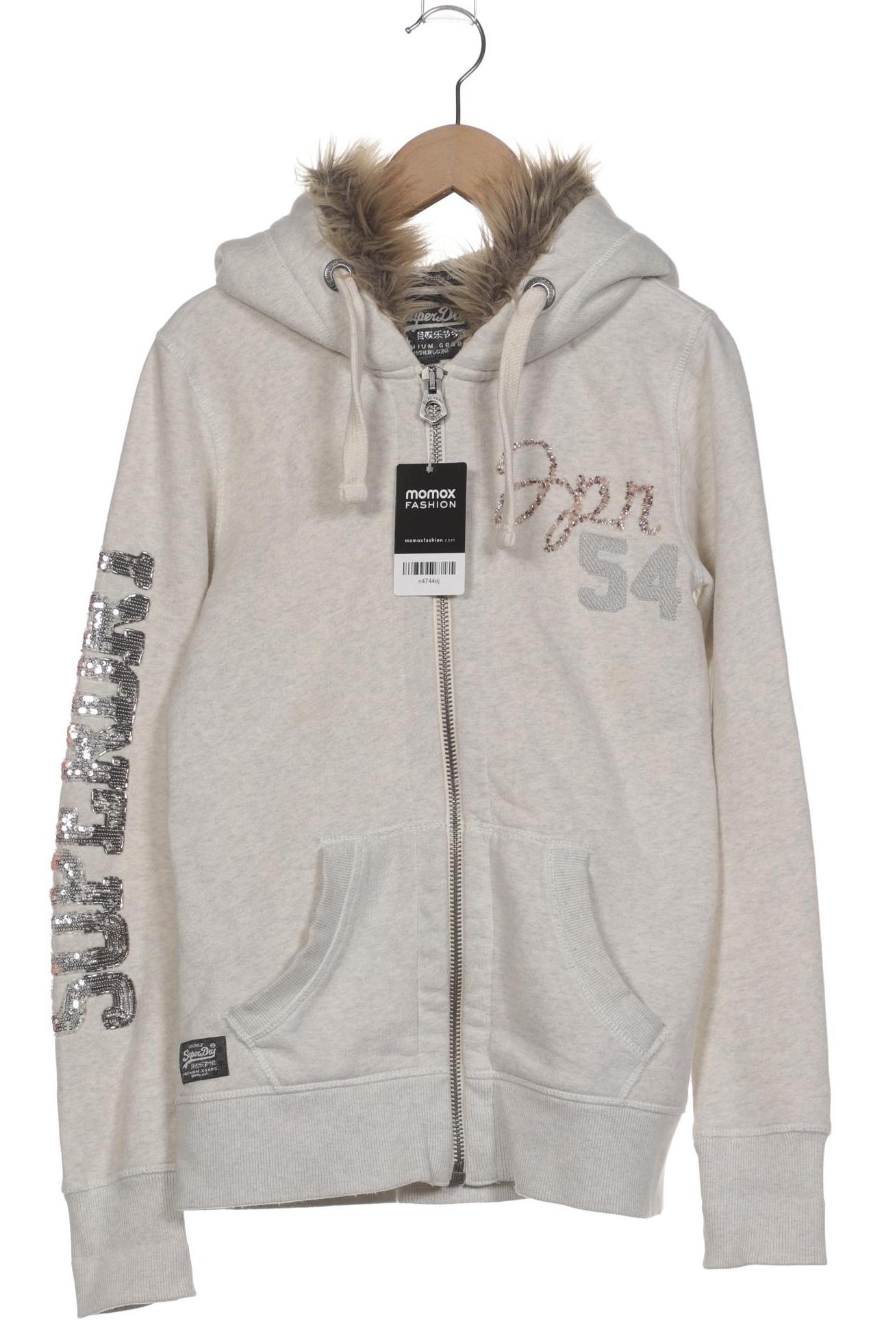 

Superdry Damen Kapuzenpullover, grau, Gr. 36