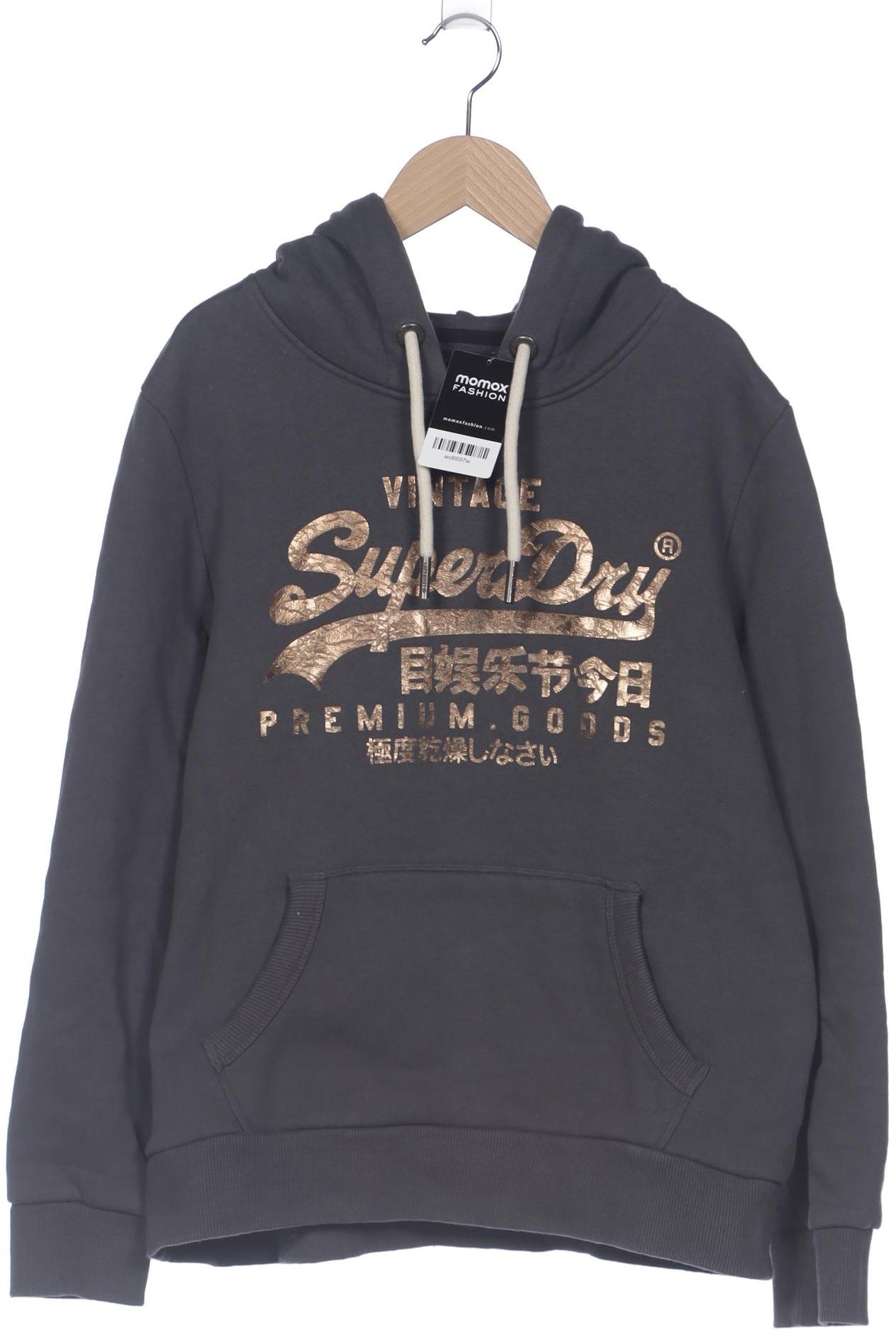 

Superdry Damen Kapuzenpullover, grau, Gr. 42