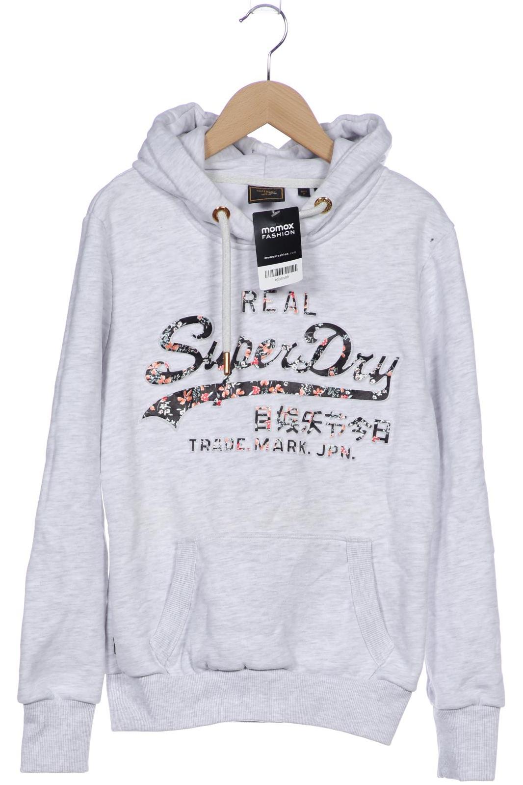 

Superdry Damen Kapuzenpullover, grau, Gr. 38