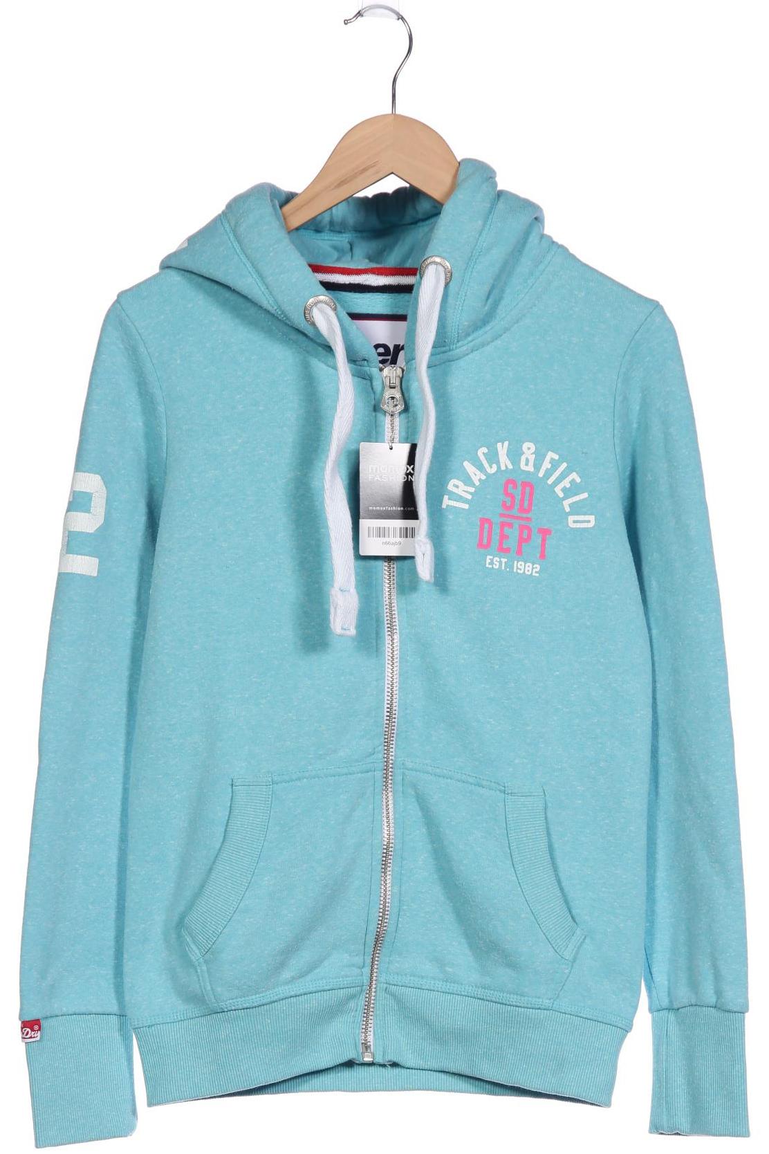 

Superdry Damen Kapuzenpullover, blau