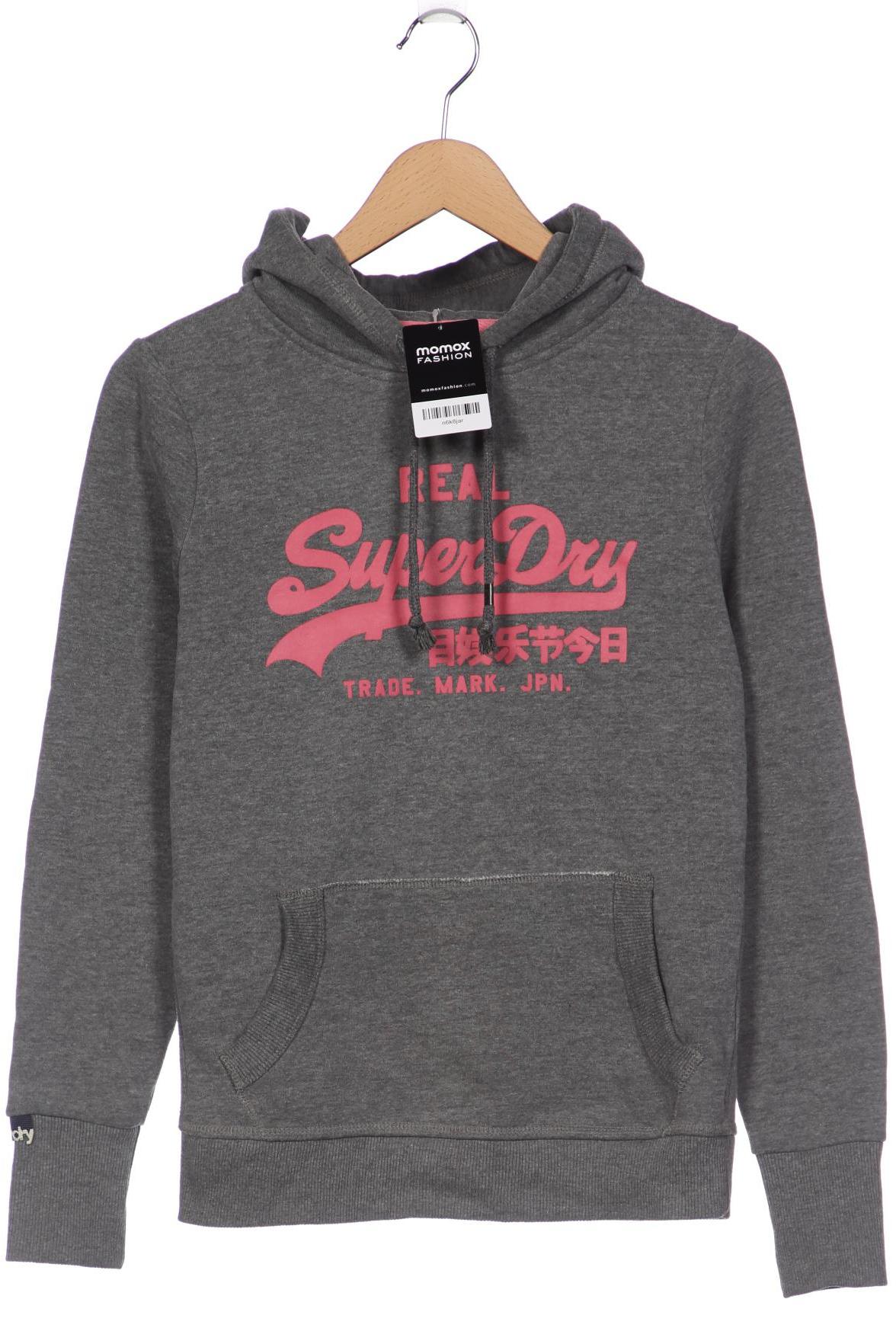 

Superdry Damen Kapuzenpullover, grau