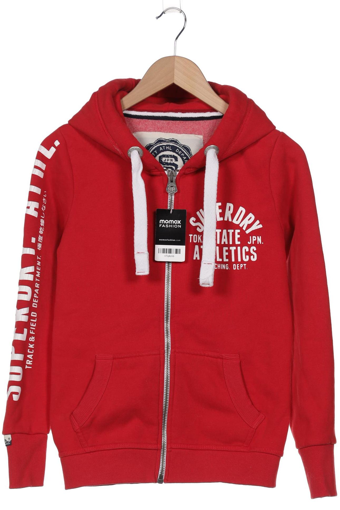 

Superdry Damen Kapuzenpullover, rot, Gr. 36
