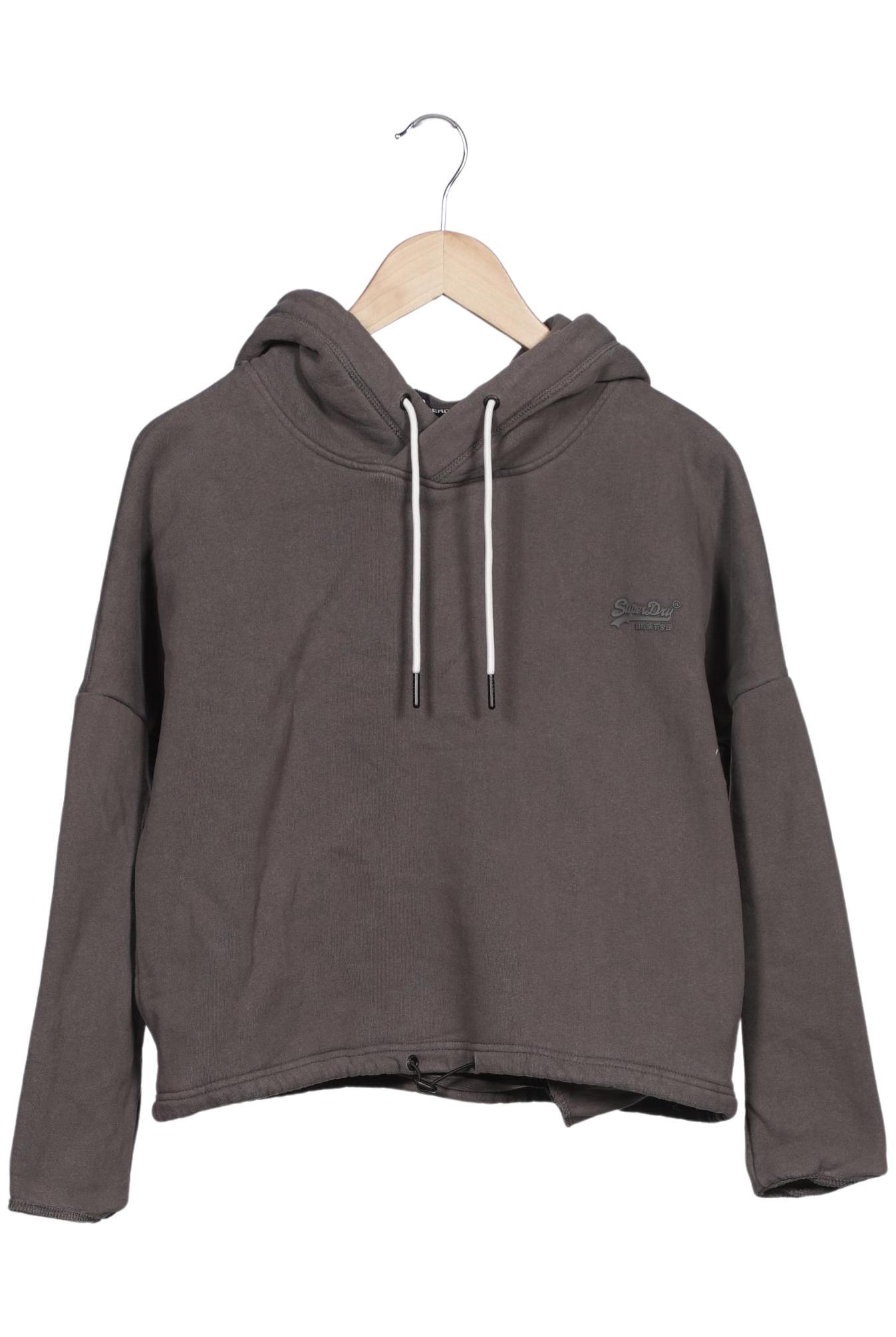 

Superdry Damen Kapuzenpullover, grau, Gr. 42