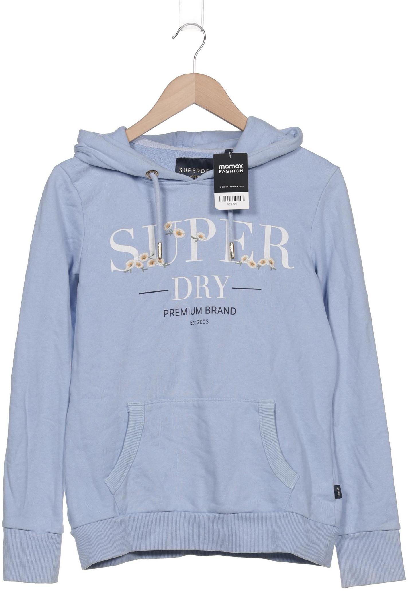 

Superdry Damen Kapuzenpullover, hellblau, Gr. 38