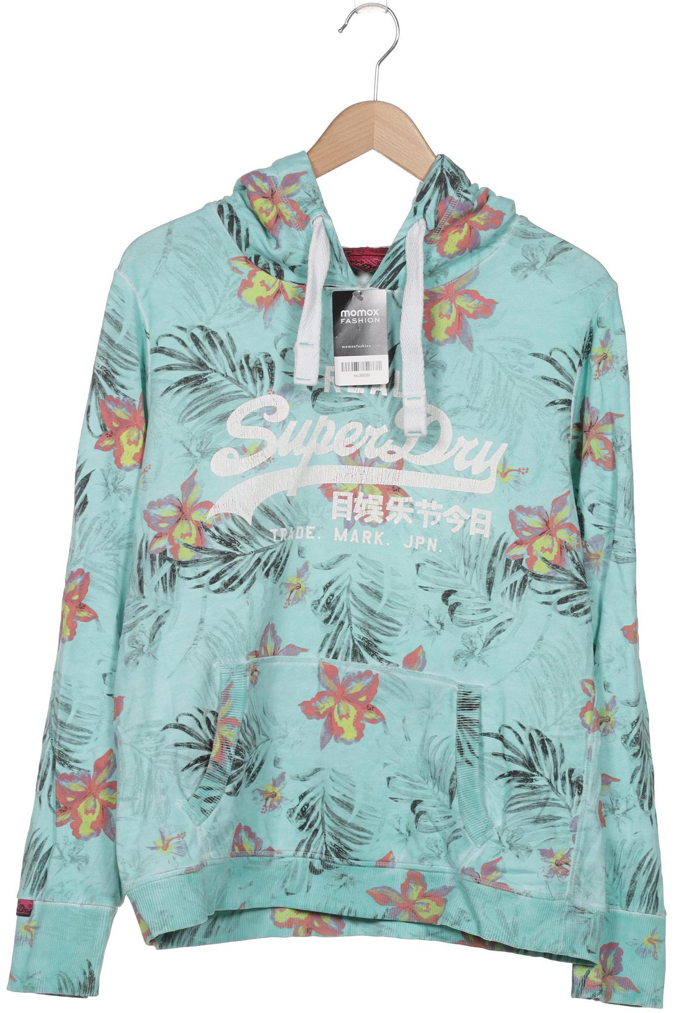 

Superdry Damen Kapuzenpullover, türkis, Gr. 44