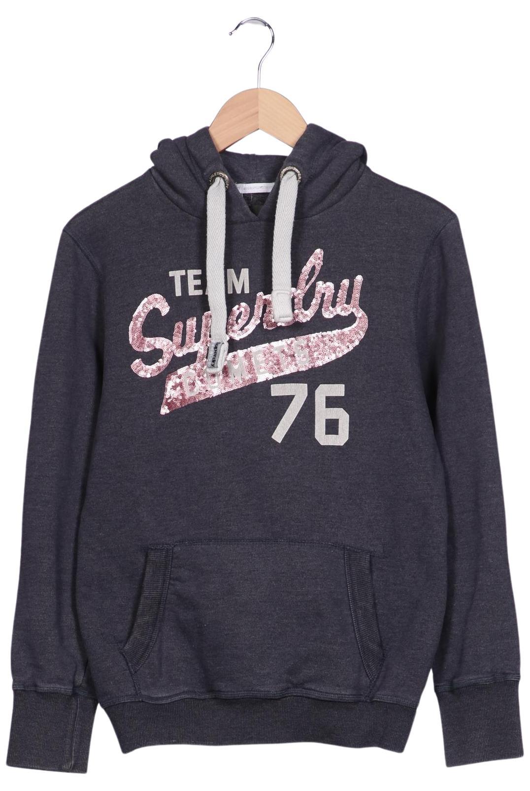 

Superdry Damen Kapuzenpullover, grau, Gr. 42