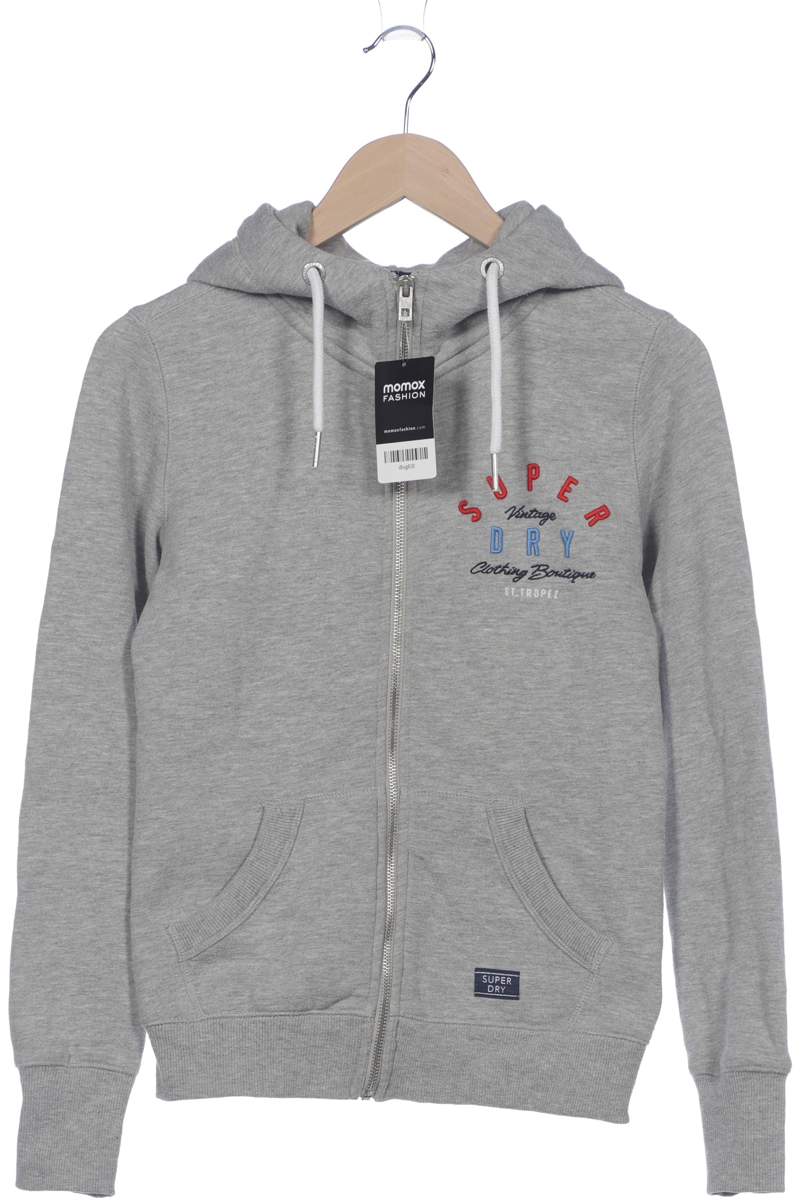 

Superdry Damen Kapuzenpullover, grau, Gr. 38
