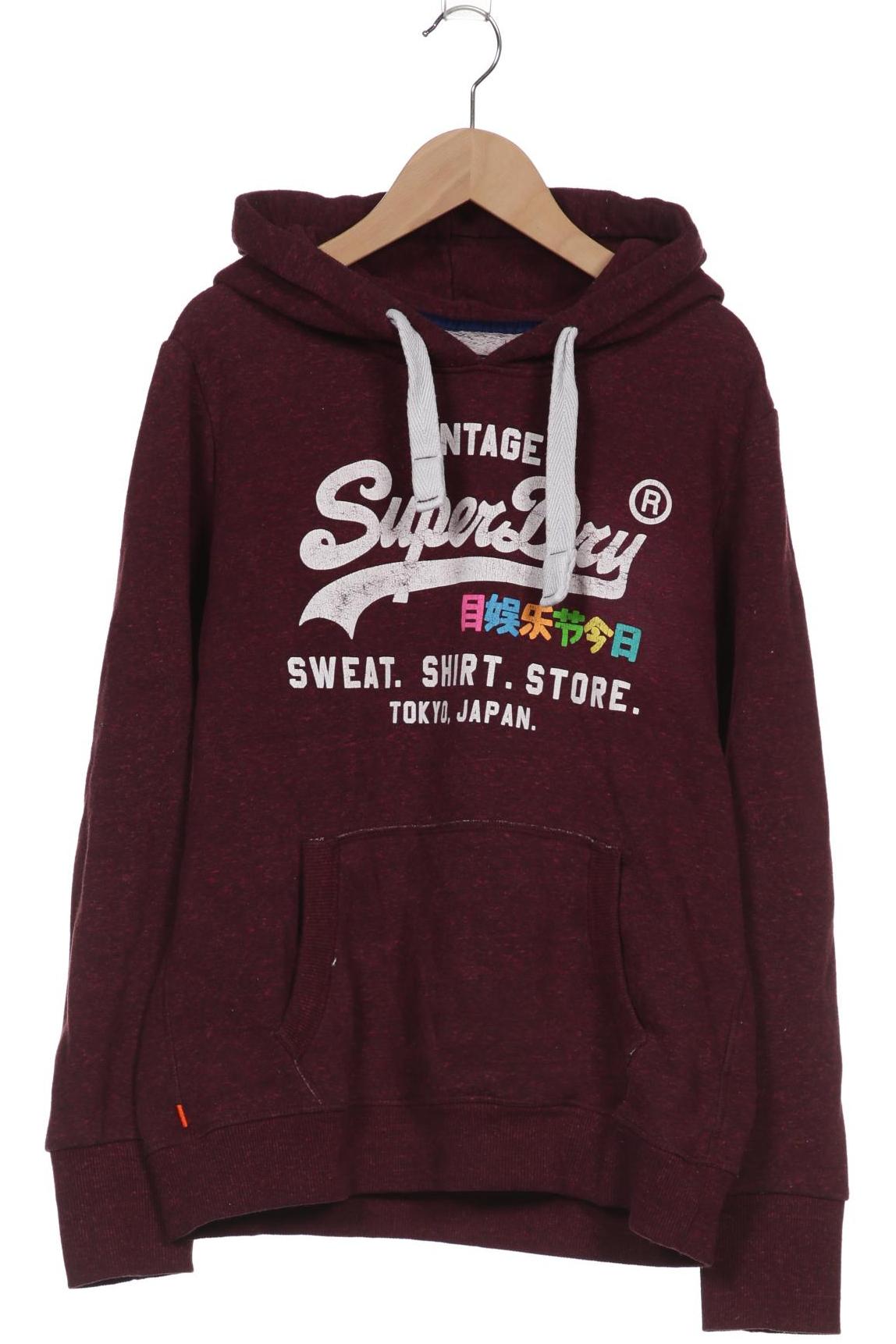 

Superdry Damen Kapuzenpullover, bordeaux