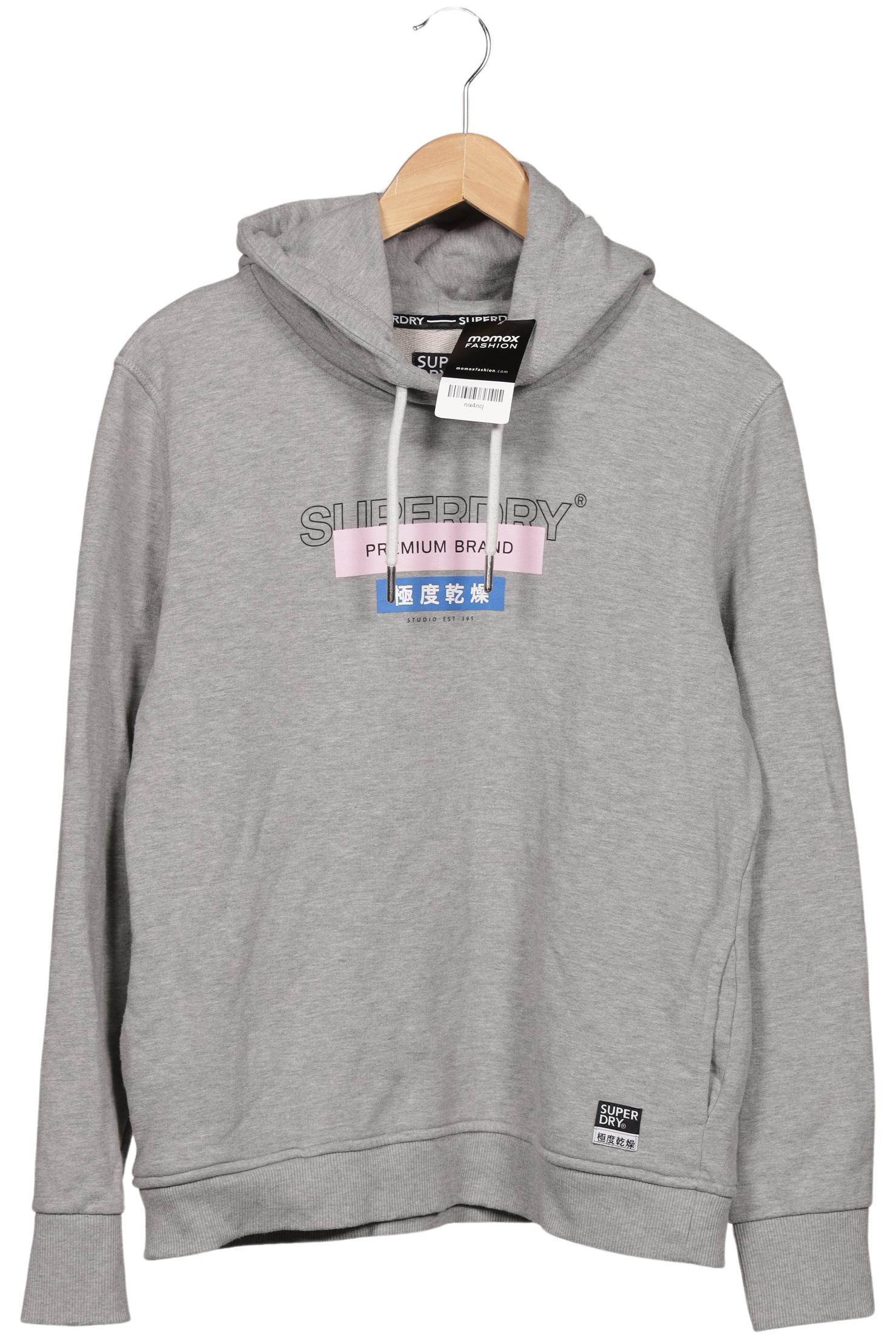 

Superdry Damen Kapuzenpullover, grau, Gr. 42