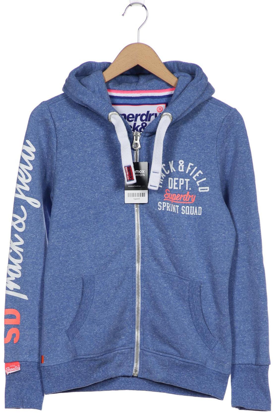 

Superdry Damen Kapuzenpullover, blau