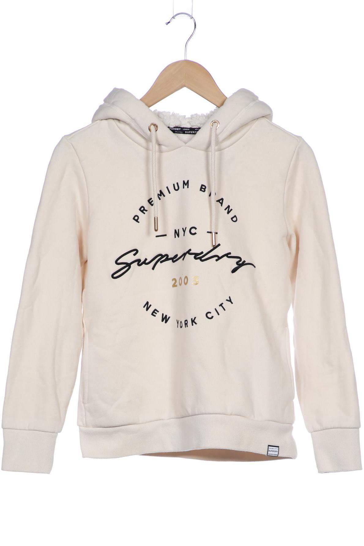 

Superdry Damen Kapuzenpullover, cremeweiß, Gr. 40