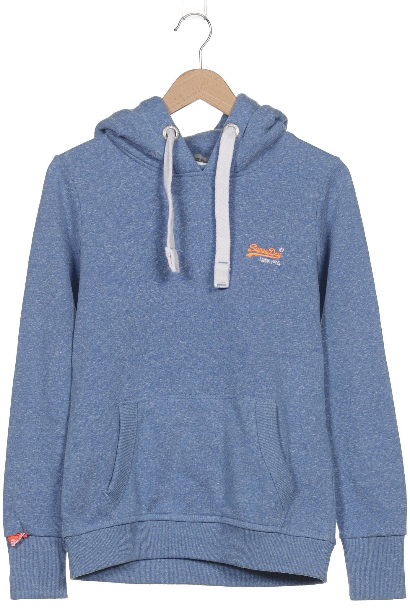 

Superdry Damen Kapuzenpullover, blau, Gr. 42