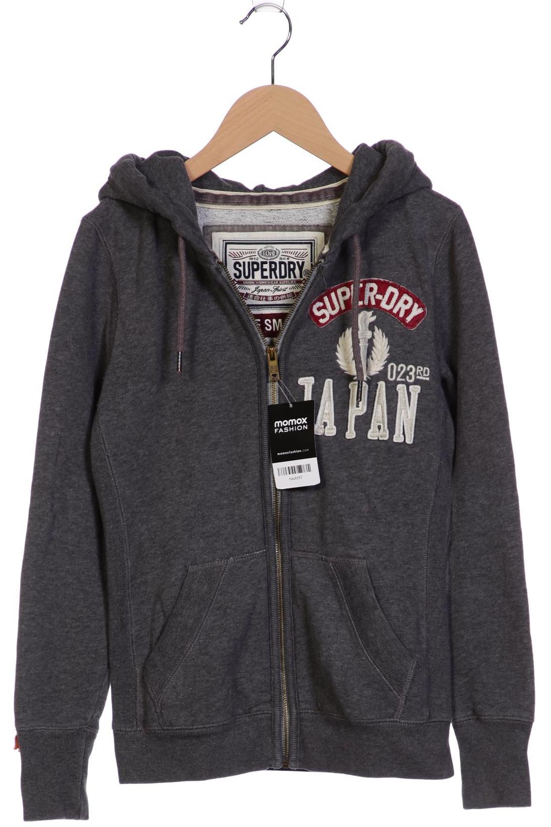 

Superdry Damen Kapuzenpullover, grau